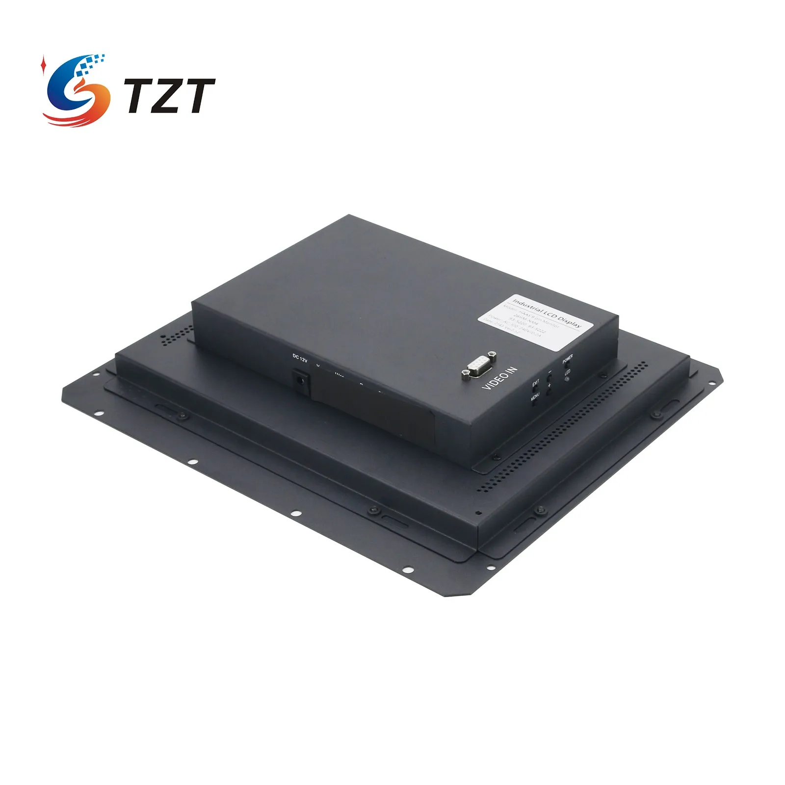 TZT شاشة LCD صناعية بديلة لشاشة HAAS 9 Pin مقاس 12 بوصة أحادية اللون 28HM-NM4 93-5220C