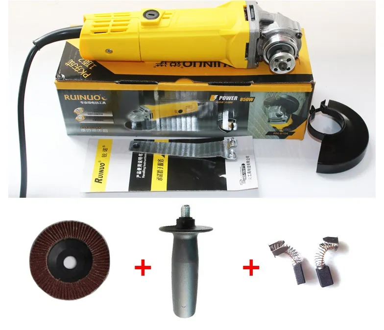 

Electric angle grinder household copper cutting machine high-power small-scale polishing industrial grade