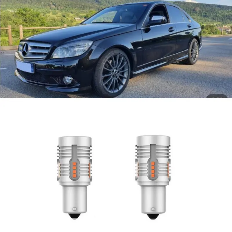 Intelligent IC Decoding Turn signal Light For Mercedes W639 W204 X204 W251 V251 W246 W242 W415 canbus 1556LM No strobe 2pc