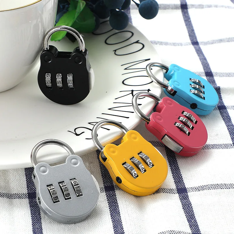 Luggage Travel Digit Number Code Lock Combination Padlock Safe Lock For Gym Digital Locker Suitcase Drawer Lock Hardware
