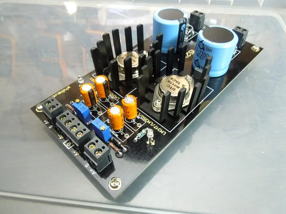 LM317 fuente de alimentación ajustable referencia UK NAIM HICAP Kit de circuito de potencia