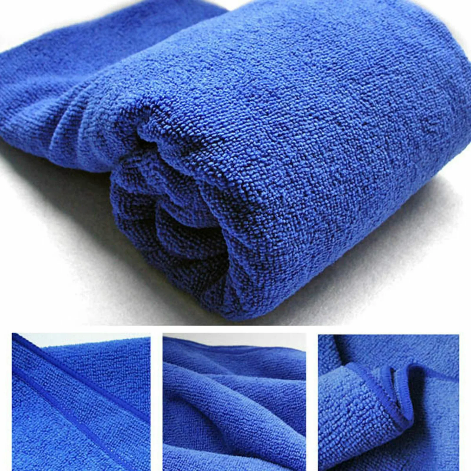 160x60cm Car Wash Microfiber Towel Cleaning Drying Car Polishing Cloth Soft Edgeless Car Detailing Waxing Towel