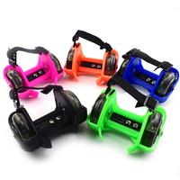 Adjustable Kid Wheels Heel Skates Roller Flashing Small Whirlwind Pulley Flash Roller Skating Shoes For Kids And Adults