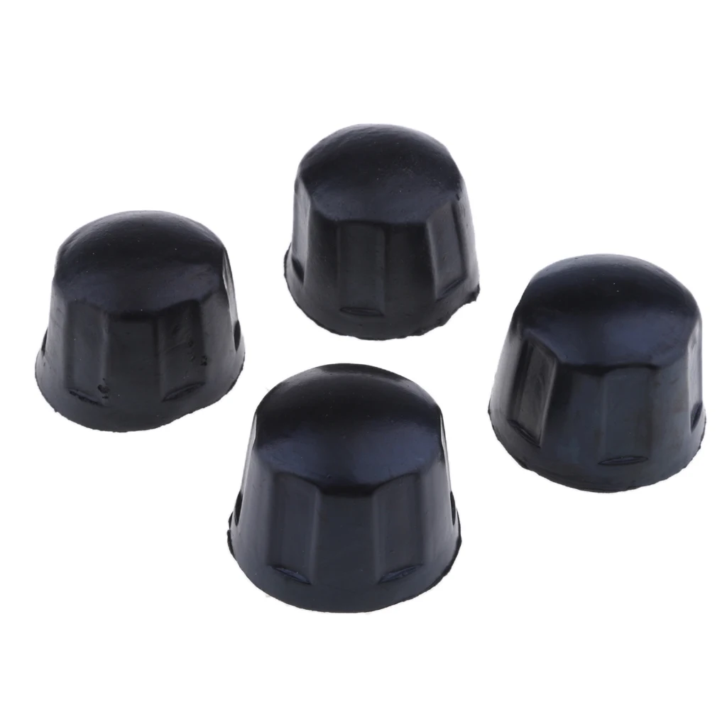 4 Pieces Rubber Dust Cover Axle Protection Caps Replacement for 50CC 70CC 110CC 125CC Quad Bike ATV