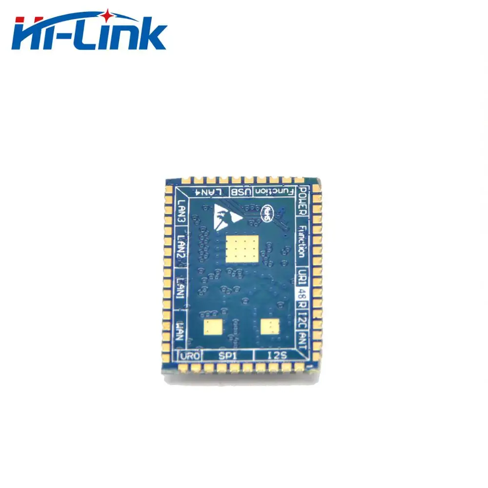 Spedizione gratuita Hi-Link Factory di piccole dimensioni MT7688KN Dual UART Ethernet WiFi Router Module HLK-RM08S
