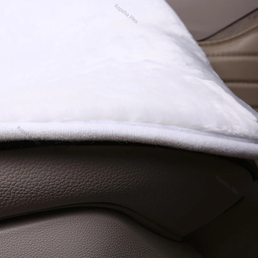 car accessories four seasons faux fur car seat cover for bmw f10 seat covers for lada vesta auto seat covers for tesla model 3