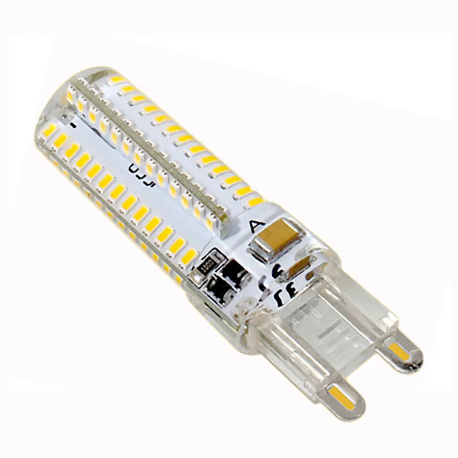 

High Power Lamp G9 Led 9W 220V 104Leds SMD3014 Replace 50W Halogen Lamp 360 Beam Angle 100Pcs/Lot