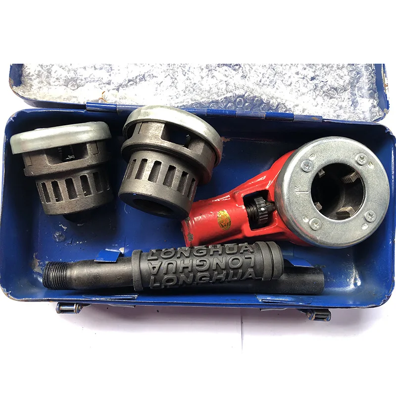 

2 points-1 inch manual threading machine manual hinge thread wrench pipe hinge thread galvanized pipe threading machine