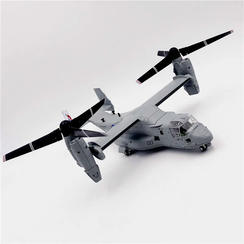 The New 1/72 Special Die Casting Simulation Variant Wing V22 Osprey Tilt-rotor Transport Helicopter Attack Fighter Model