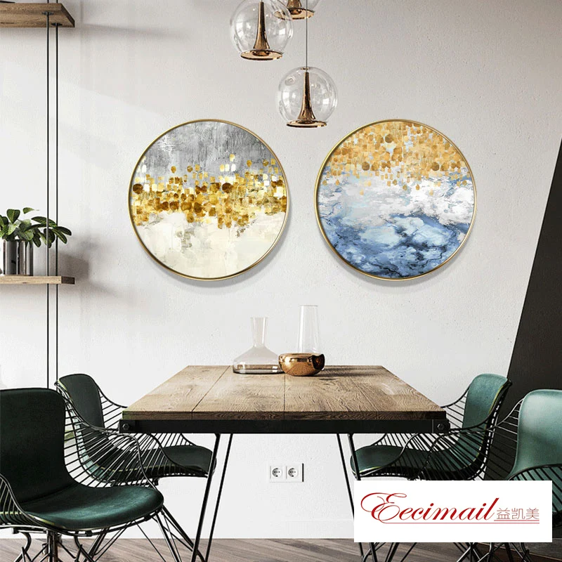 

EECAMAIL 5D DIY Diamond Painting Full Diamond Embroidered Modern Light Luxury Creative Abstract Patterns Home Painting No Frame