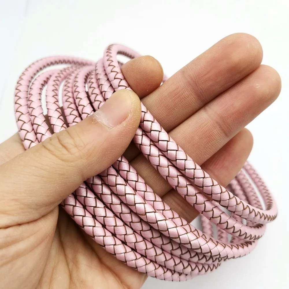 Aaazee 6mm Braided Leather Cord Reserved for Anita