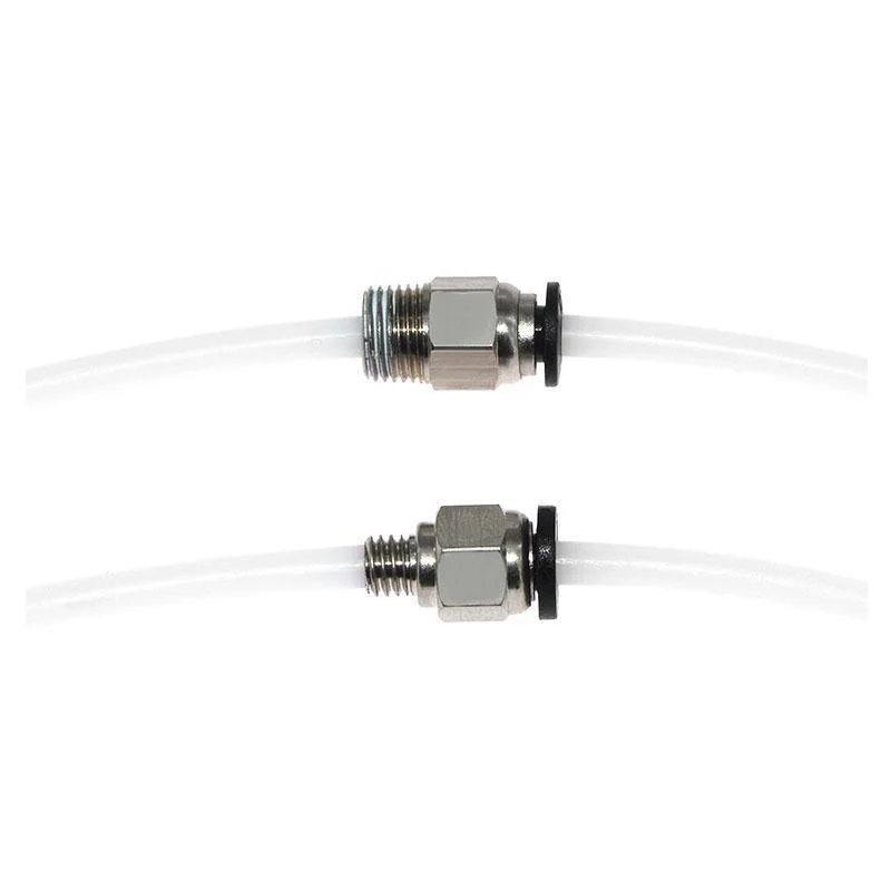 1/10 sztuk 3D części drukarki PC4-M6 armatura pneumatyczna złącze mosiężne części do MK8 OD 4mm 2mm żarnik rury M6 paszy złącze — zdjęcie 6