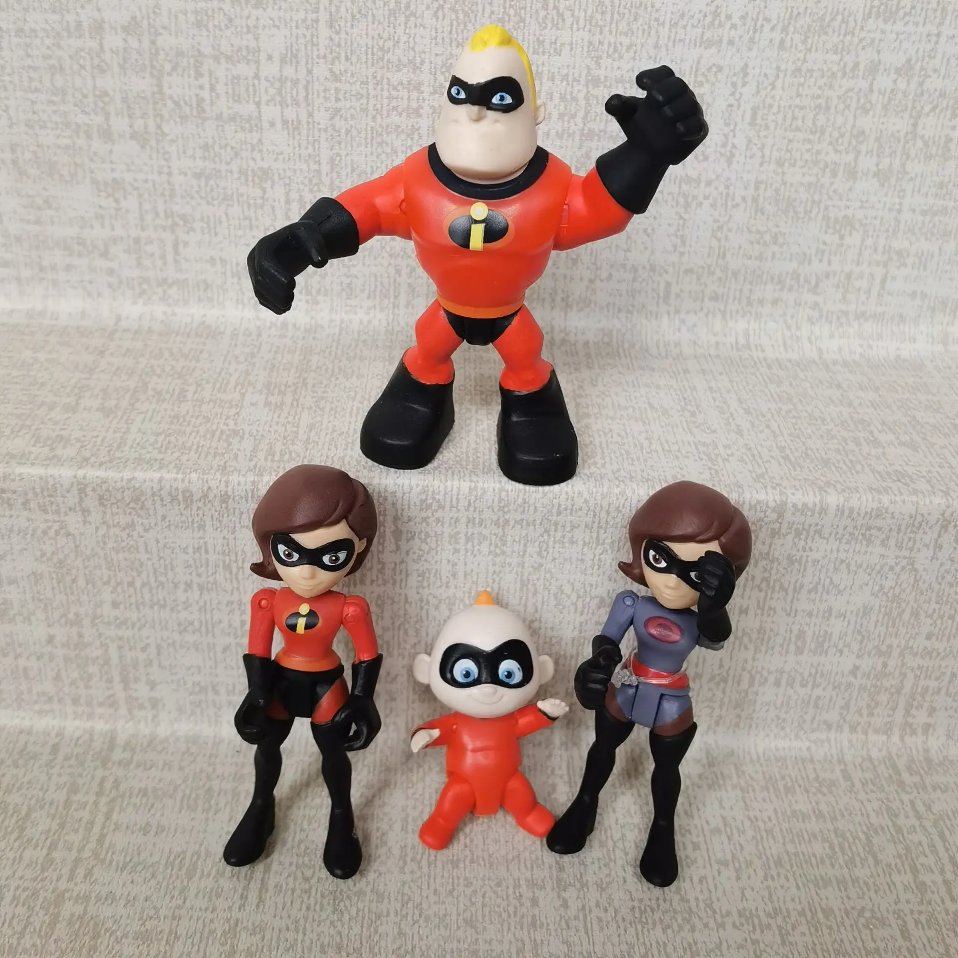 Pixar Movie the Incredibles 2 Character Superman Family Cute Vinyl Dolls Figure Toys