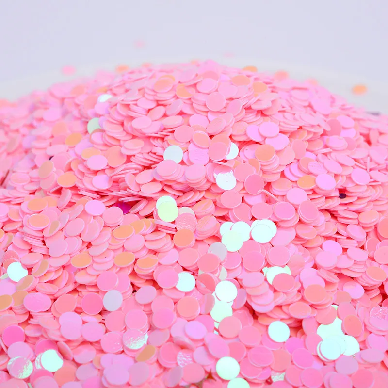 10g Multi Size 1-2mm Flat Dot Shape Sequins Paillettes for Nails Art Manicure Wedding Decoration Confetti Mix Colors Sequin Set