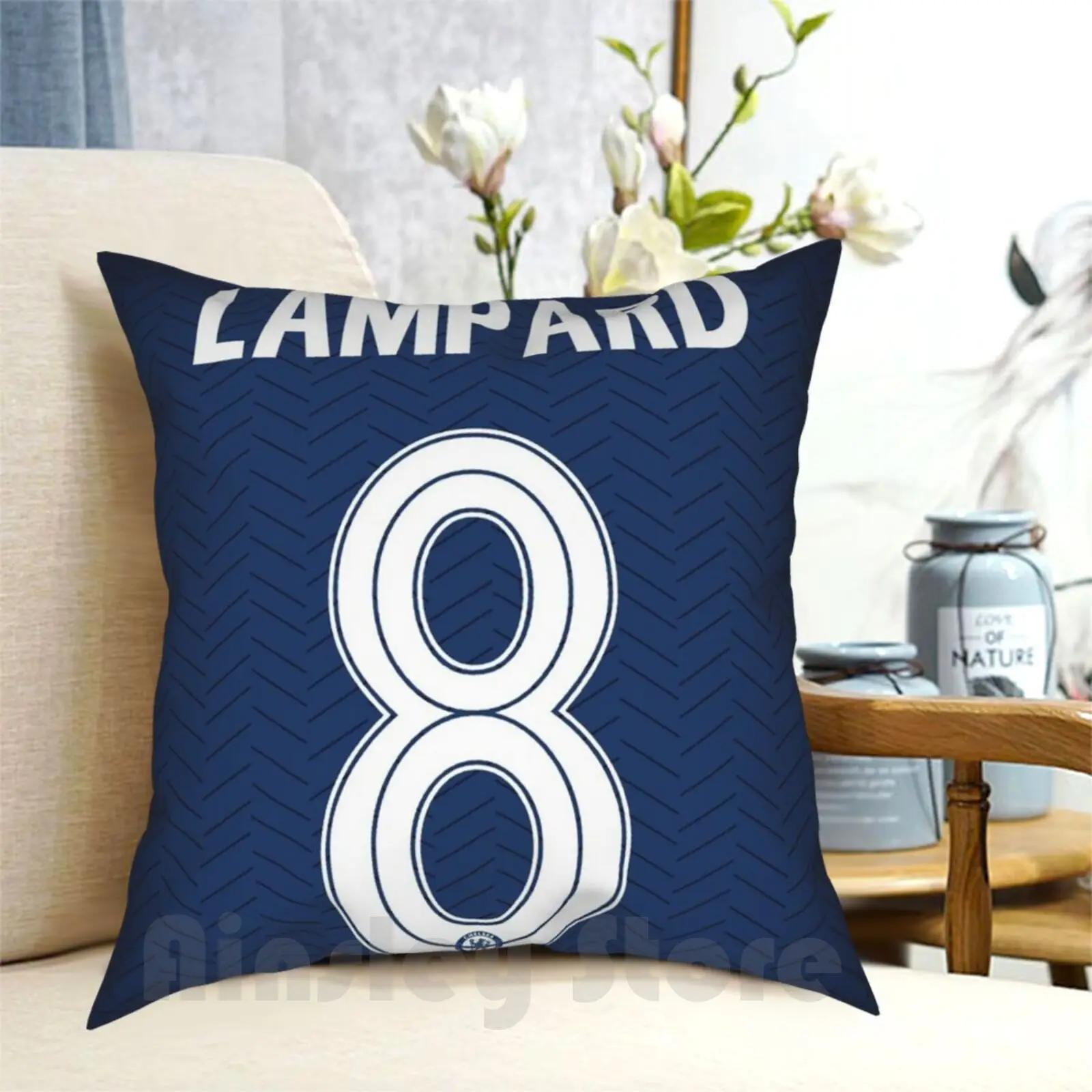 Lampard Pillow Case Printed Home Soft DIY Pillow cover Thierry Henry Gooners Gunners Football Player Gaming Premier Salah