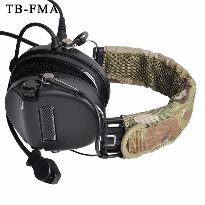 Tactical Headsets Headband Cover Multicam for Airsoft Hunting Tactical Headsets Accessories Upgrade