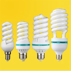 AC170-240V E27 E14 B22 65W 85W 125w high power spiral tube energy saving lamp Fluorescent light bulb tube wholesale