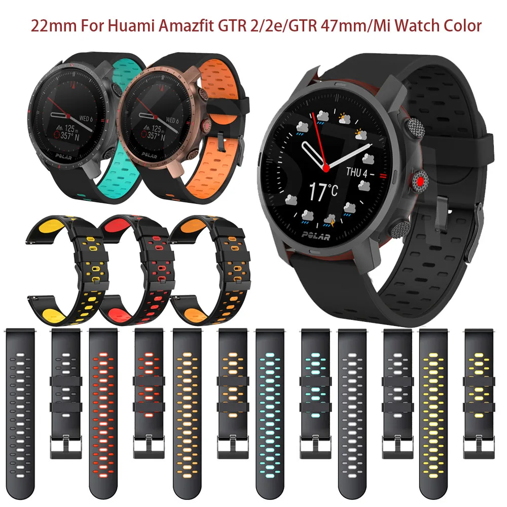 22 مللي متر ساعة ذكية ل Polar Grit X/Pro سيليكون سوار للساعة ل Polar vanage M/vanage M2 معصمه ملحق سهلة التركيب