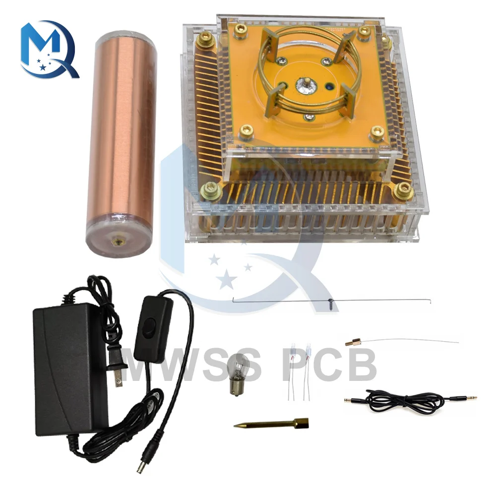 DC 8V 32V Plasma Music For Tesla Coil Module Bluetooth Toy Module Gold Power Supply Speaker Wireless Transmission Sound Solid