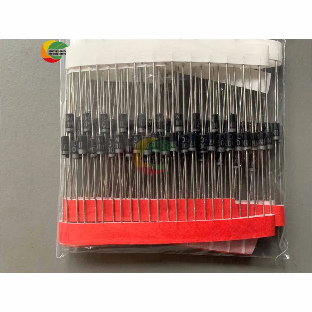 Ziqqucu 50PCS/100PCS/1000PCS 1N4007 4007 1A 1000V DO-41 High Quality Rectifier Diode IN4007 1n4007