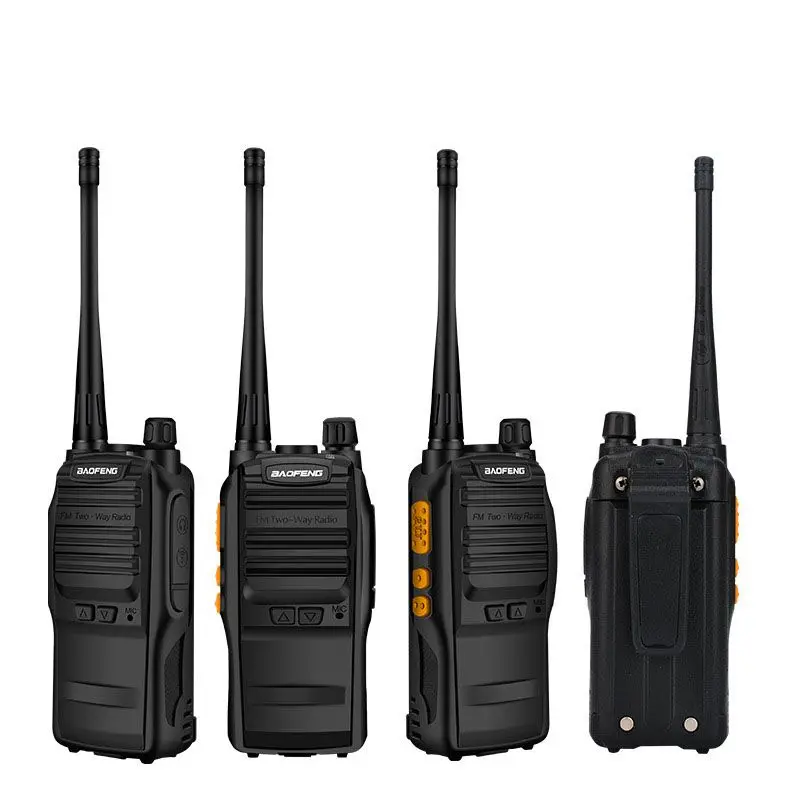 BF-S88 walkie talkie baofeng handheld intercomunicador 1800mah 5w de longa distância rádio em dois sentidos dupla banda uhf vhf presunto comunicador transceptor