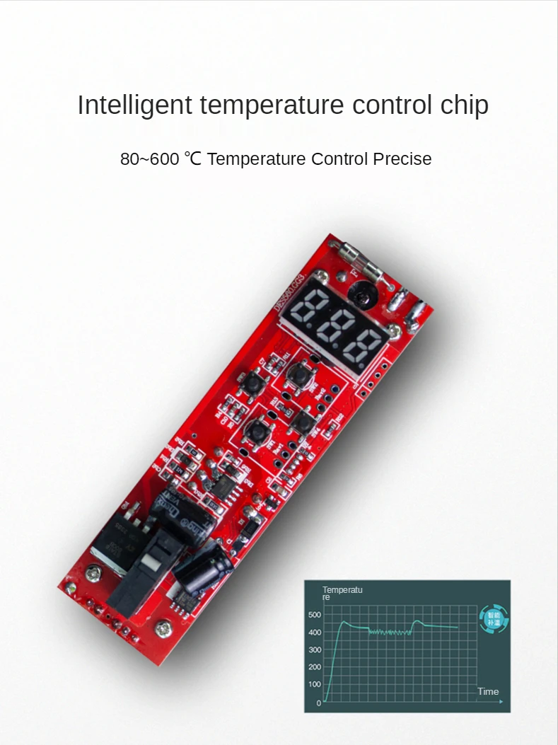 560B / 560C Portable Hot Air Digital Display Temperature Adjustable Gun IC Dismantling and Welding Platform