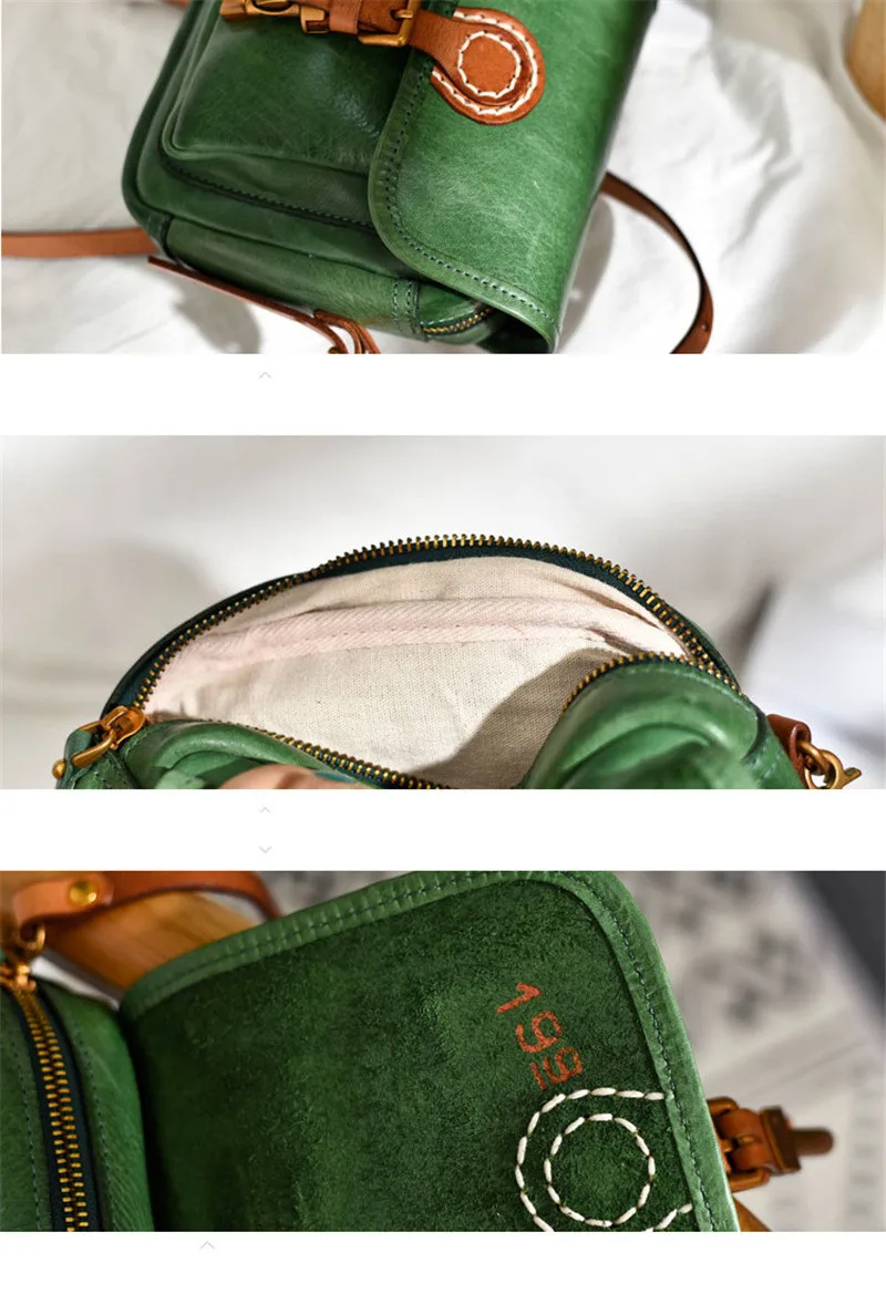 PNDME mode luxus echtem leder mini frauen kleine satchel für damen täglichen wochenende partei natürliche echt rindsleder schulter tasche – Detail 14