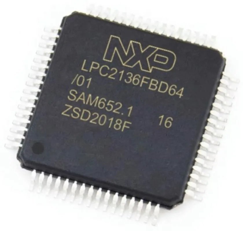 2-10Pcs/Lot Original Authentic LPC2136FBD64/01 Package LQFP-64 Integrated Patch ARM Microcontroller Chip LPC2136FBD