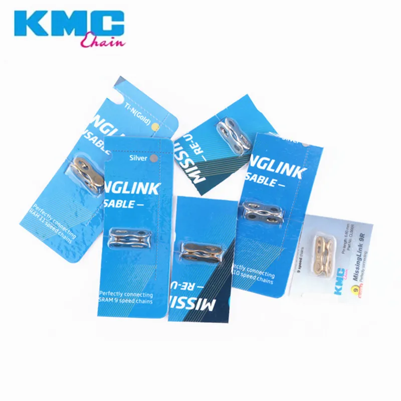 KMC original MTB Bicycle Chain Link Missing Link 6/7/8/9/10/11/12 speed one pair for Shimano Gold Silver