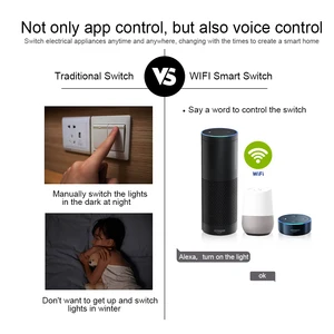 Tuya WiFi Smart Motor Switch 5V 12V 24V 32V 220V RF 433 Radio -Fernbedienungssteuerung 4 Kanäle, die das Staffel an Alexa Google Home vorantreiben 10 Hauptverkaufsmodul WiFi Gate - №1