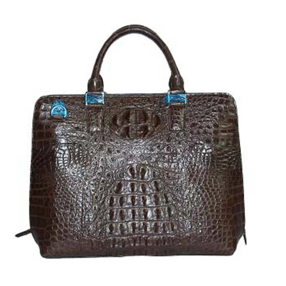 hulangzhishi new crocodile  handbag  Commercial package  Recreation bag  Cross section  male  Laptop bag  Men crocodile bags