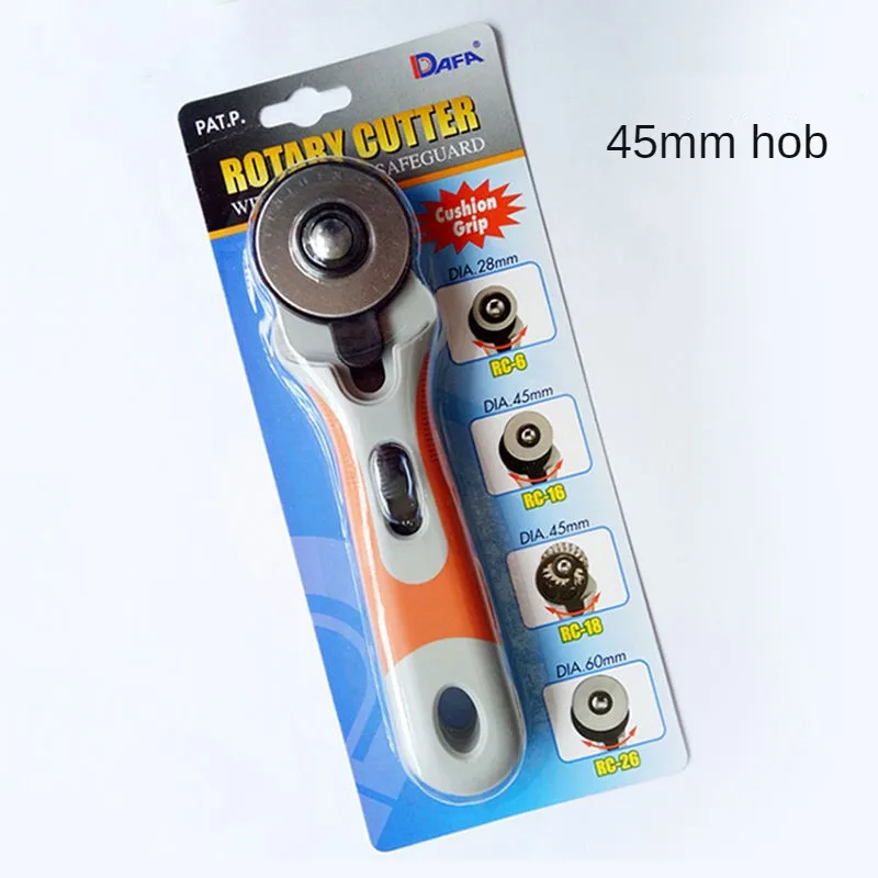 45mm Rotary Cutter for leather Set Blades for fabric Circular Quilting Cutting Patchwork Cut Tool Quilter Leather Cutter