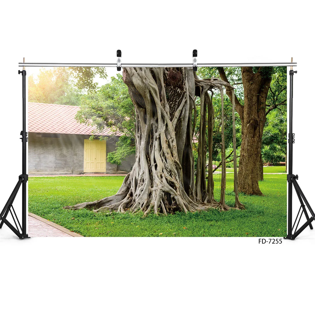 Old Tree in the Park Photographic Backgrounds Custom Vinyl Photophone Backdrops Photo Studio for Children Portrait Photoshoot