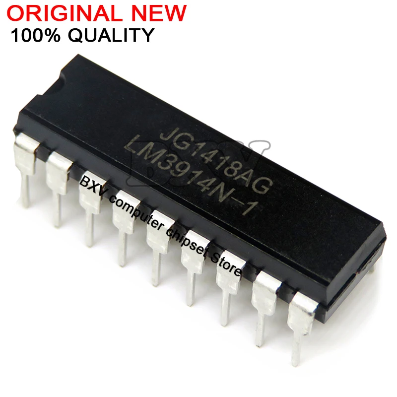 10PCS LM3914N-1 LM3915N-1 LM3916N-1 DIP LM3914N LM3915N LM3916N DIP18 LM3914 LM3915 LM3916 DIP-18