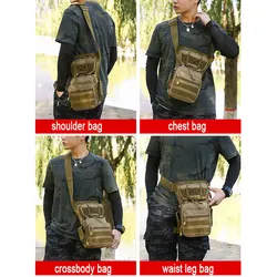 Bolsa de Pierna Táctica Ajustable MOLLE Outdoor
