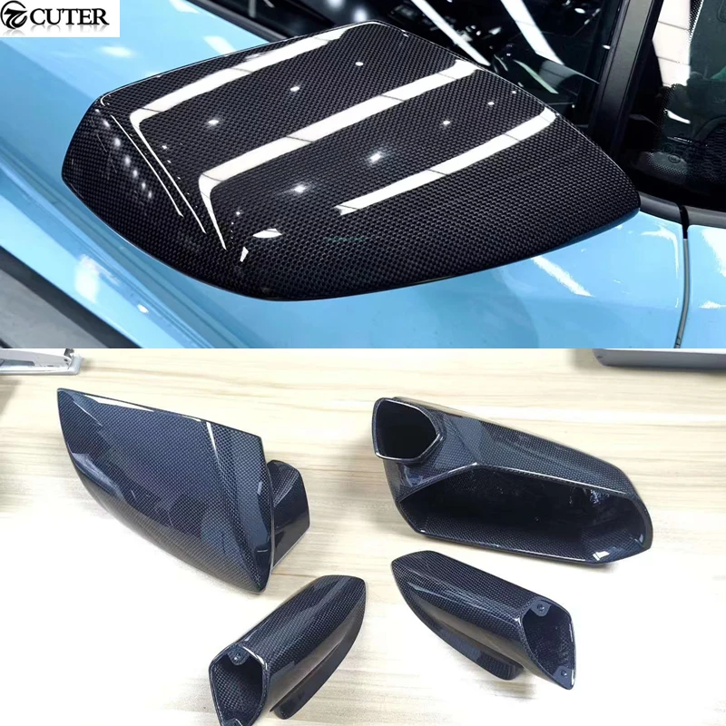 Lp610 Lp610-4 Lp580 Forged Carbon Fiber Side mirror cover for Lamborghini Huracan Lp610-4