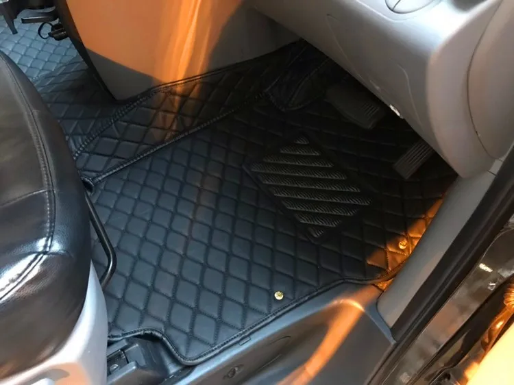 High quality! Custom full set car floor mats for Right hand drive Hyundai Grand Starex 11 12 seats 2021-2007 waterproof carpets