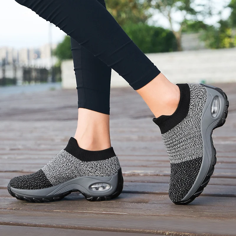 Cheap Running Shoes for Women Mesh Breathable Sneakers Outdoor Women Wear-resistant Sports Shoes Basket Femme Zapatillas Mujer