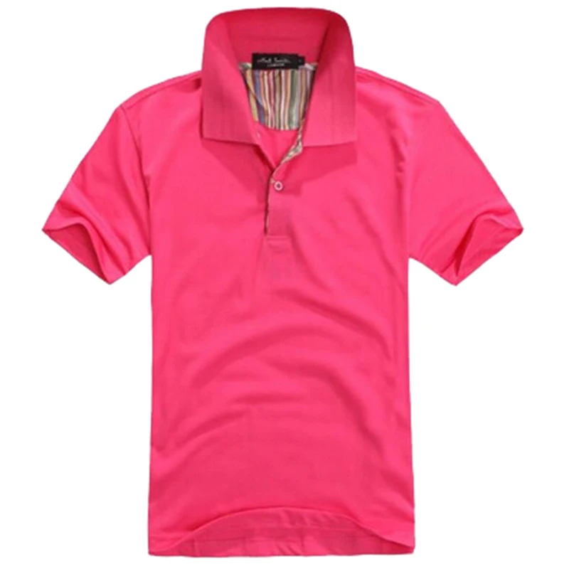 Brand Spring Summer Polyester Cotton Female Polo Shirts Of Short Sleeve Solid T-Shirt Fashion Women Casual Tops 14 Colors M-XXL
