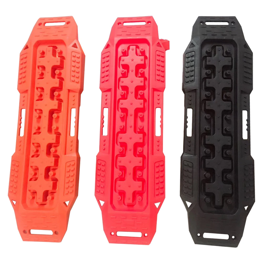 

Red Orange Black Long Sand Ladders Board Escape Plate For All Off Road Jeep Wrangler JL 2018+ JL1156