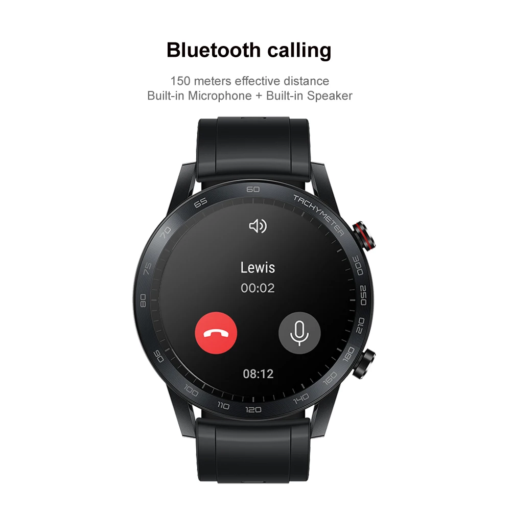 Top! HONOR magicwatch 2 46MM Smart watch, Bluetooth Calling Smartwatch ,14 Days Battery Life,Phone Call Heart Rate