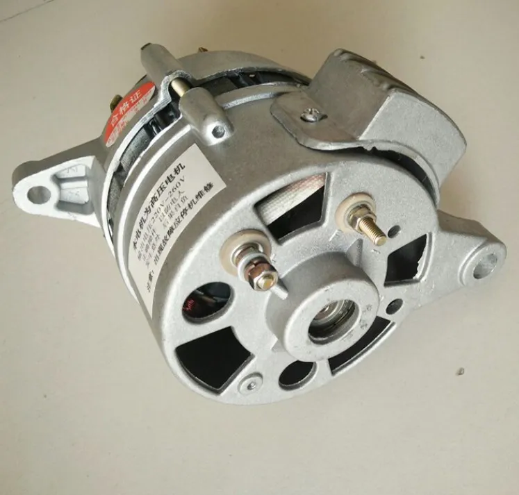 Małe koło pasowe do użytku domowego z magnesem trwałym i stałym napięciem 220V1500W alternator fabrycznie nowa czysta miedź