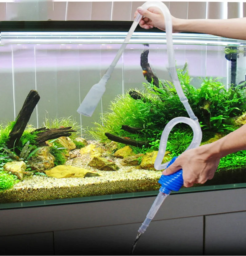 Aquarium Fish Tank Vacuum Water Change Siphon Gravel Suction Pipe Filter Fr Fish Tank Vacuum Water Change Pump Tools Filters