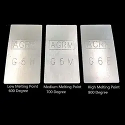 Easy Medium Hard Silver Soldering Sheet Plate Jewelry Welding Plate Tool Metal Forming Stamping Embossing Etching Blanks