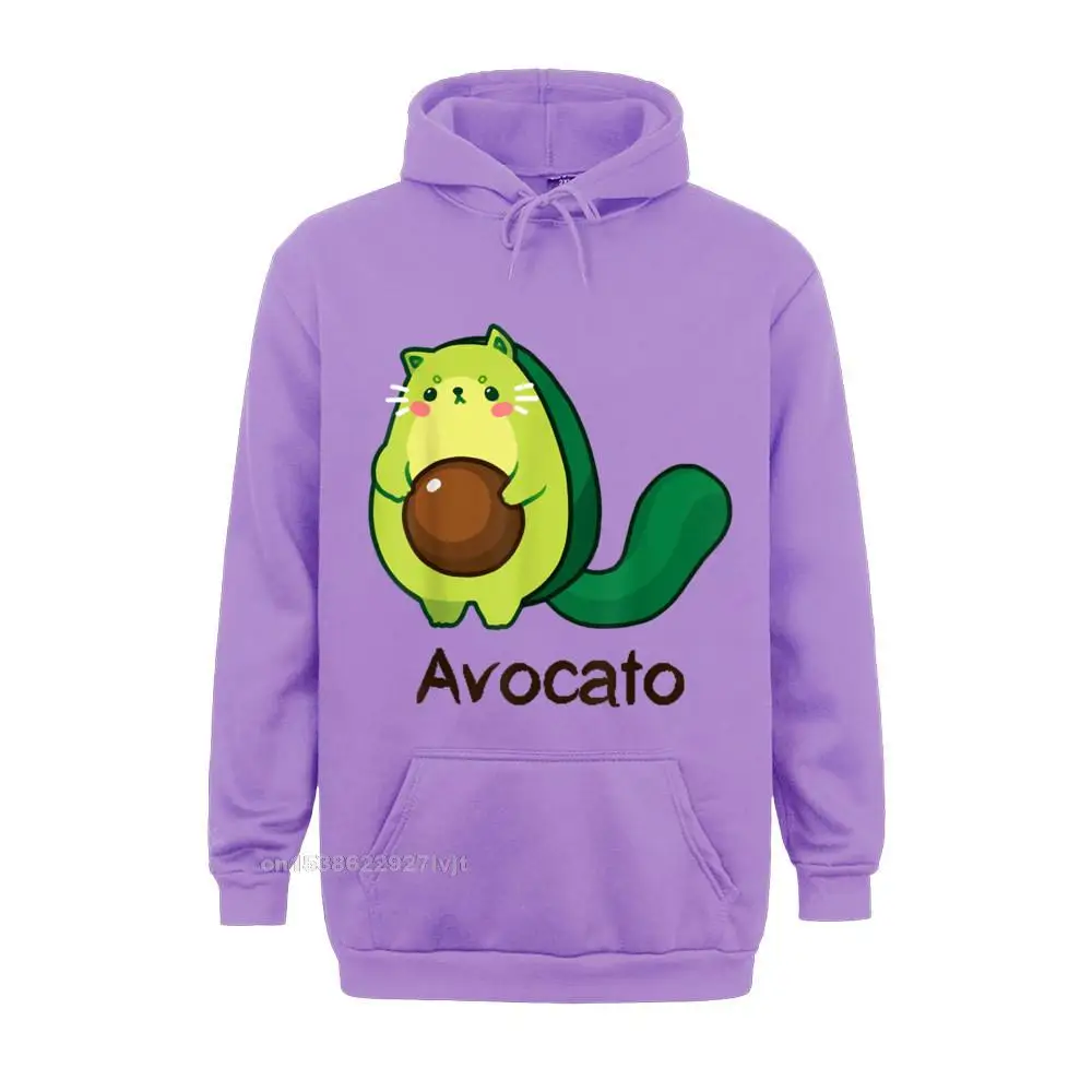 Avocato Avocado Cat Avogato Kitten Kitty Whiskers śliczne śmieszne bluza z kapturem normalne bluzy męskie bluzki Retro Tees Cotton Man Normal