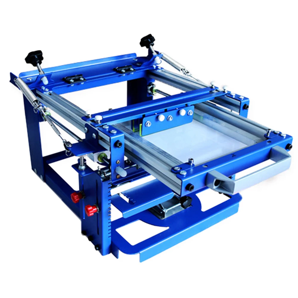 Curved Screen Printing Machine Press Silk Screen Printing Machine screen printing station use for bottle printing