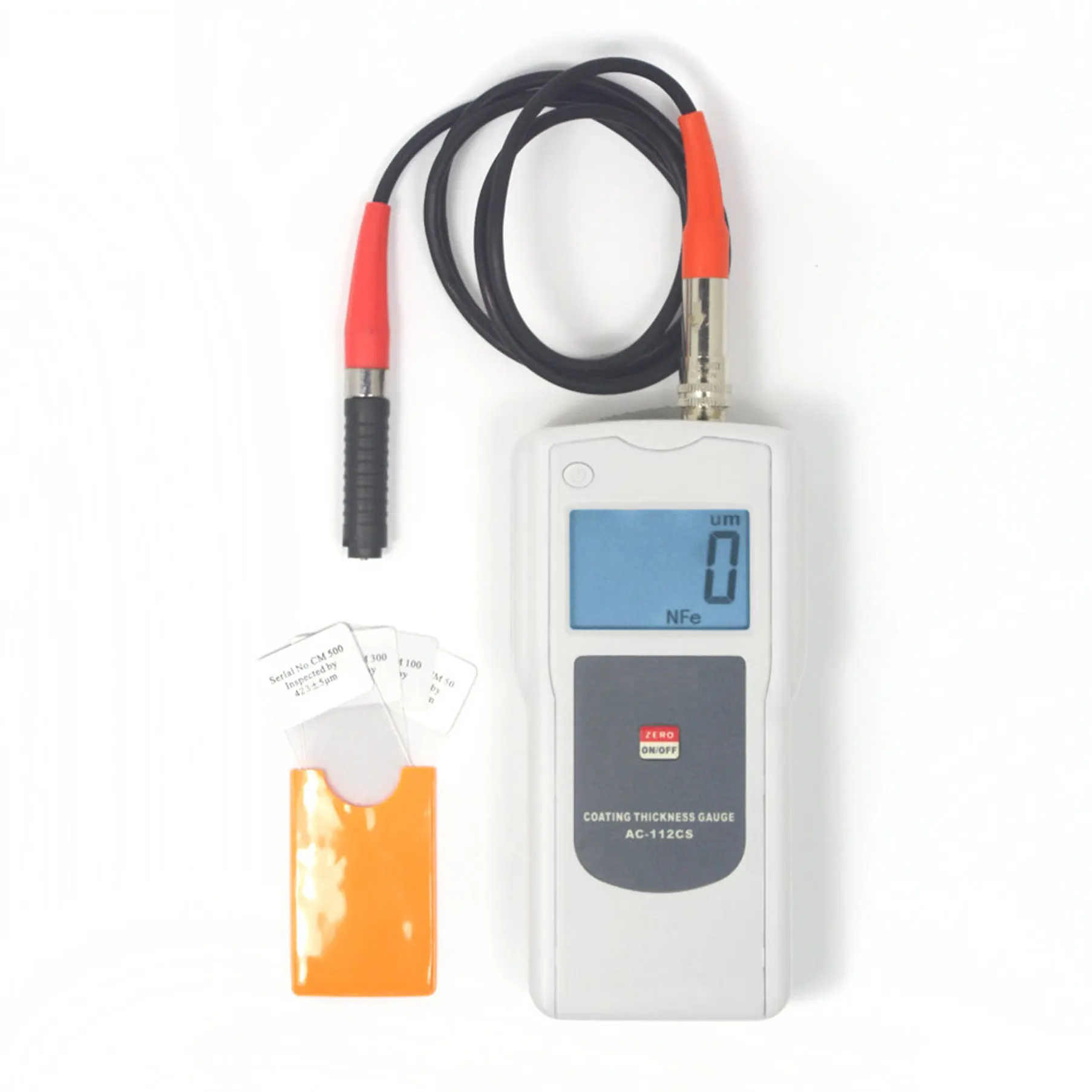 Separate New Digital Coating Thickness Gauge AC-112CS precise measurements Coating Thickness Meter Provide several type sensor