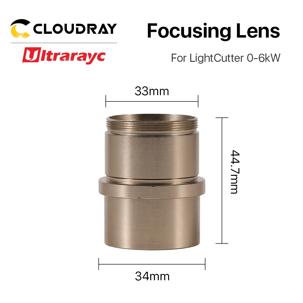 Ultrarayc-lente de enfoque y colimador Prectiec D30 F100mm F125mm 0-6kW con soporte de lente para cortador de luz Precitec