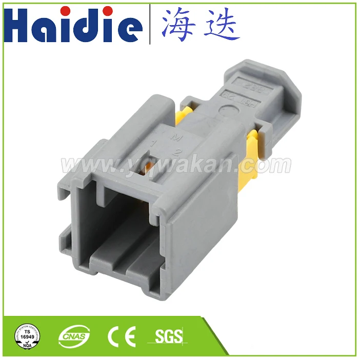 Free shipping 5sets 2pin male auto electric housing plug wiring cable unsealed connector 98822-1028