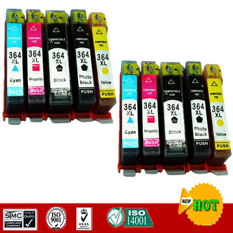 

Compatible for HP364 hp364xl Ink cartridge suit for HP B8550/B8553/B8558/C5388/C5390 etc.